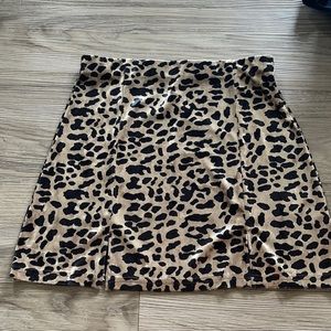 cheetah skirt